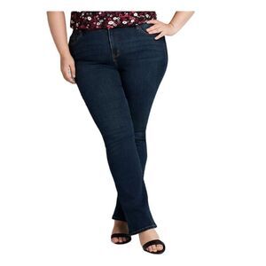 Lane Bryant Women's Petite Boot Cut Jeans (Size 22P)